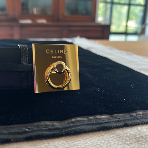 Celine Paris Vintage Toggle Belt XS - Picture 2 of 10